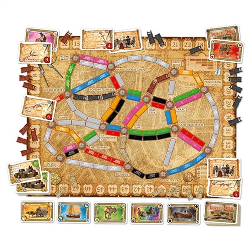 Ticket To Ride Amsterdam - Brætspil